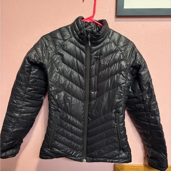 Outdoor Research Women's W's Illuminate Down Jacket Black Small - Picture 2 of 7